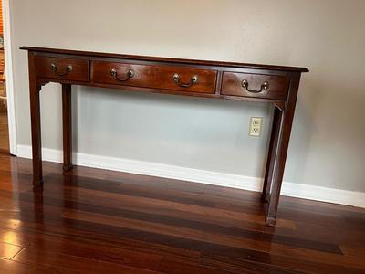 Entry Table With Drawers