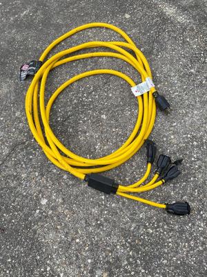 Generator Adapter Cord Set 25â€™ 30AMP