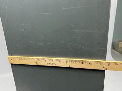 Vintage Metal Divided Paper Sorter Shelf Tab Products Co.