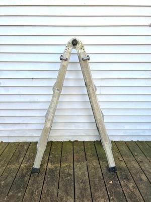 Adjustable Metal Ladder