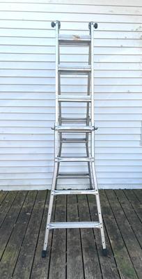 Adjustable Metal Ladder