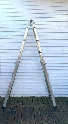 Adjustable Metal Ladder