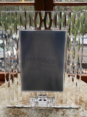 Marquis by Waterford Picture frame and pair of Salvatore Ferragamo prescription glasses with case