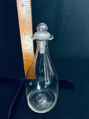 Amazing Early 1800s or late 1700s Primitive Glass Bottle - Cologne Perfume