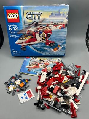 Lego City Rescue Helicopter Set 7903 | EstateSales.org