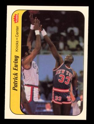 1986 FLEER PATRICK EWING ROOKIE STICKER