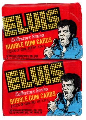 1978 DONRUSS ELVIS TRADING CARD UNOPENED PACKS