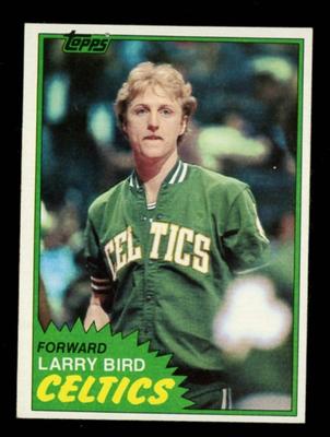 1981 TOPPS LARRY BIRD