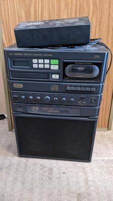 Vintage Fleco CDG-10 Karaoke Machine