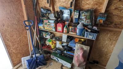 Contents of North Shed Wall