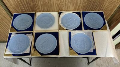 Decorative Plates and Holders