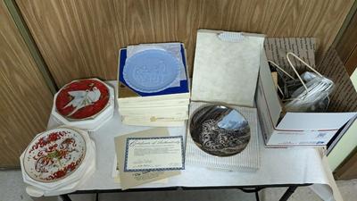 Decorative Plates and Holders