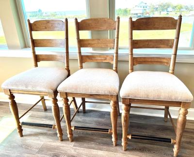 INTERCON SOLID WOOD TABLE & 6 Chairs