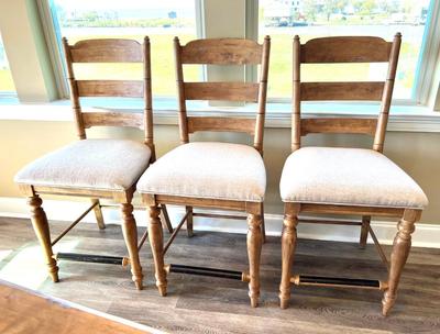 INTERCON SOLID WOOD TABLE & 6 Chairs