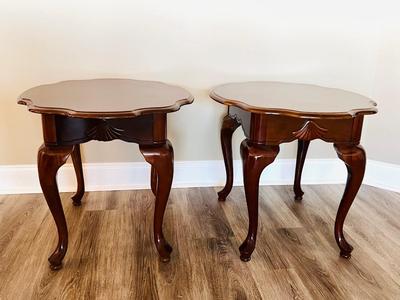 CHERRYWOOD Coffee Table and 2 End Tables