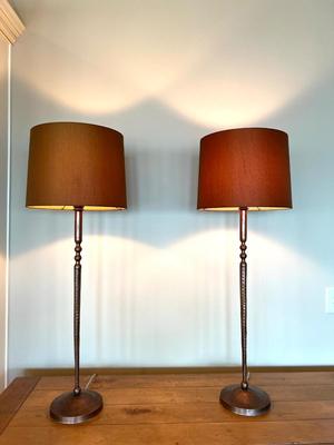 ARTERIORS BRONZE  Pair of LAMPS  *Read Details