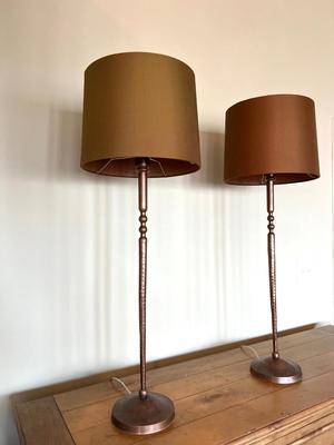 ARTERIORS BRONZE  Pair of LAMPS  *Read Details