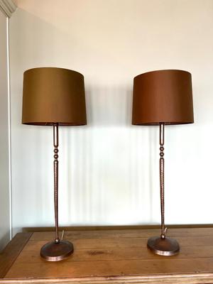 ARTERIORS BRONZE  Pair of LAMPS  *Read Details