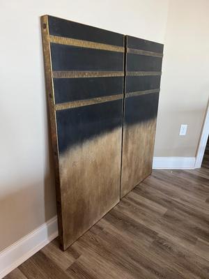 OVERSIZED WOODEN GALLERY PANELS