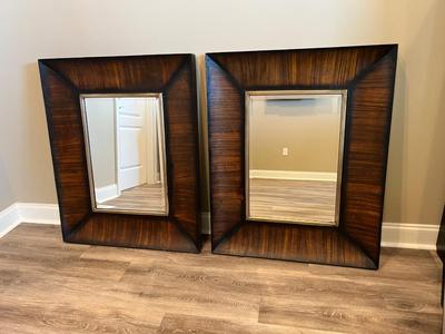 OVERSIZED PAIR OF MIRRORS