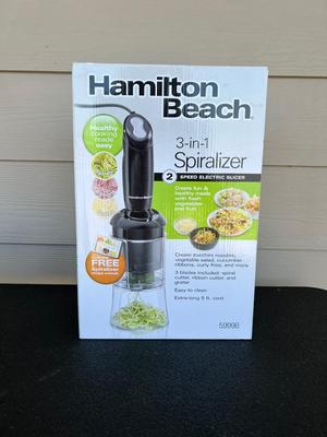NEW HAMILTON  Beach Spiralizer
