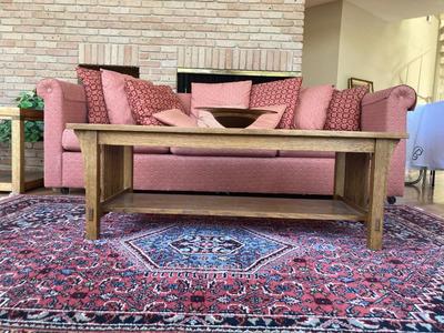 Stickley mission MCM oak coffee table