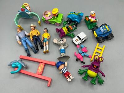 Lot of Miscellaneous Retro Kids Meal Toys Burger King Kids Club & More