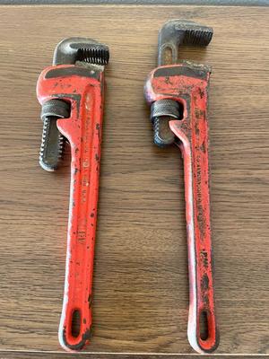 RIDGE TOOL CO.  14 inch Pipe Wrench