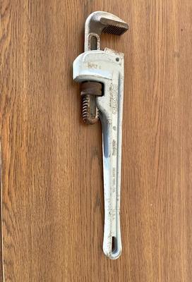 RIDGID TOOL CO. ALUMINUM Pipe Wrench