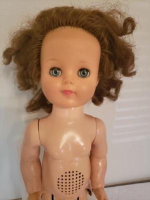 Ideal 23" Posey Saucy walker doll.