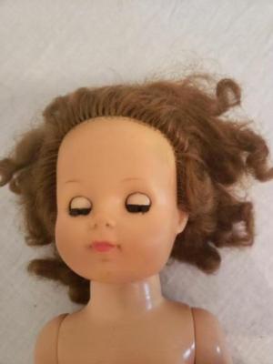 Ideal 23" Posey Saucy walker doll.