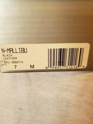 Women's Nine West knee high black leather boots