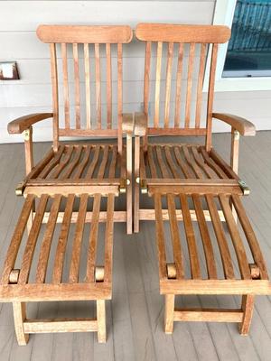 TERRACE Accent Wood outdoor Chairs