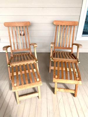 TERRACE Accent Wood outdoor Chairs