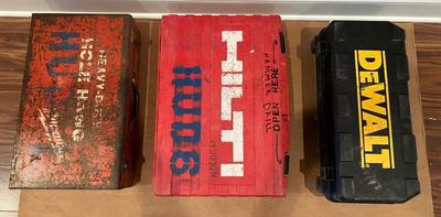 MILWAUKEE - HILTI - DEWALT LOT