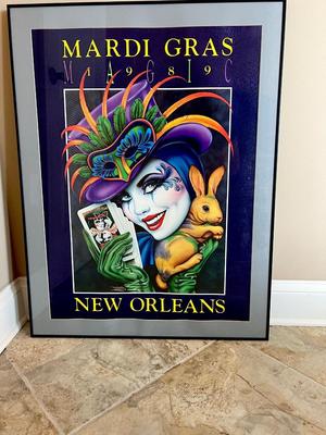 Vintage 1989 Andrea Mistretta Mardi Gras "Magicâ€œ **Read Details**