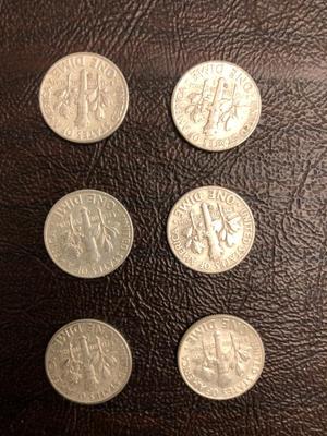 10 Silver Roosevelt Dimes