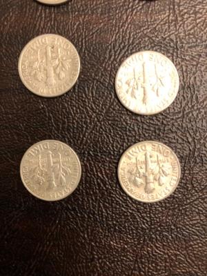10 Silver Roosevelt Dimes