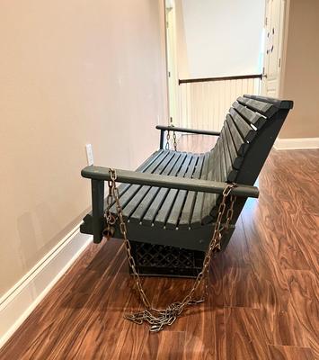 WOODEN PORCH SWING