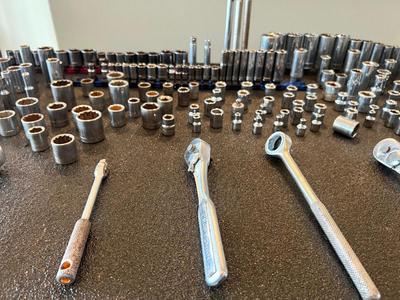 HUGE  197 piece Socket Lot plus tools