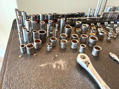 HUGE  197 piece Socket Lot plus tools