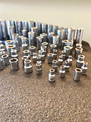 HUGE  197 piece Socket Lot plus tools