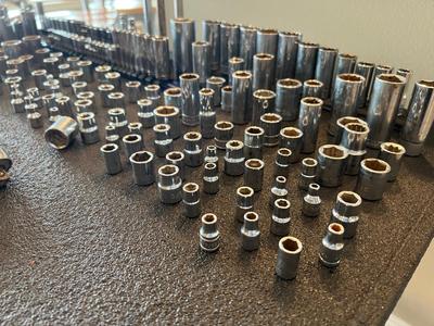 HUGE  197 piece Socket Lot plus tools