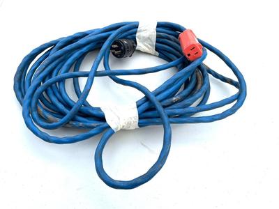 PAIR OF Â 100 ft Blue Heavy Duty Extension