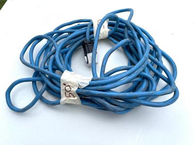PAIR OF Â 100 ft Blue Heavy Duty Extension
