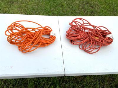 Pair of Extensions Cord sizes 50ft & 100ft.