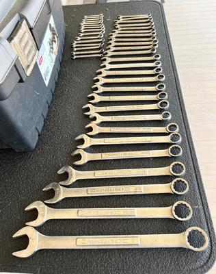 CRAFTSMAN WRENCH SET & KETER PRO TOOL BOX