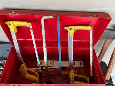 Miscellaneous Tools with Metal Tool Box