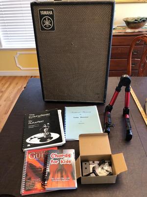 Yamaha guitar amp and more