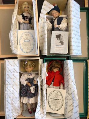 Story book fairytale dolls